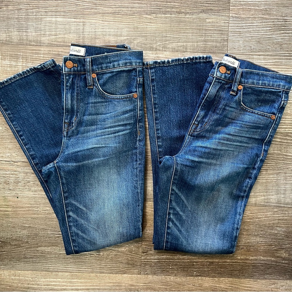 Madewell High Rise Jeans in Deep Indigo